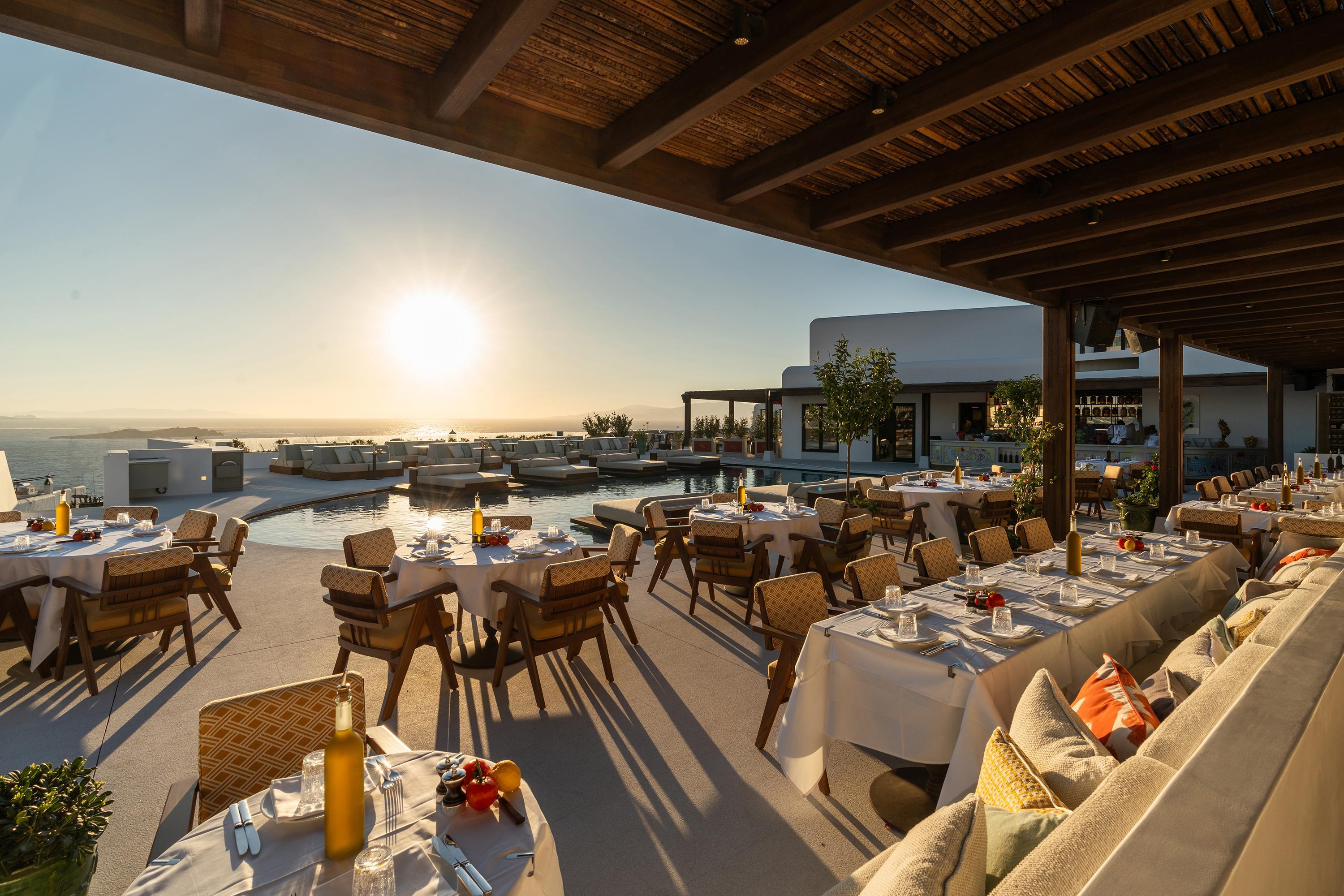 エリシウム ホテル Mykonos Town エクステリア 写真